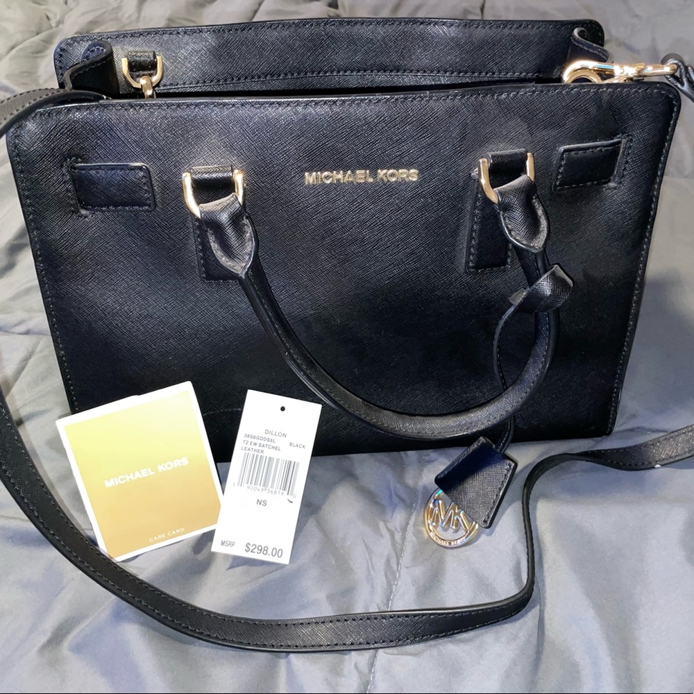 Michael Kors Dillon Saffiano Leather Satchel